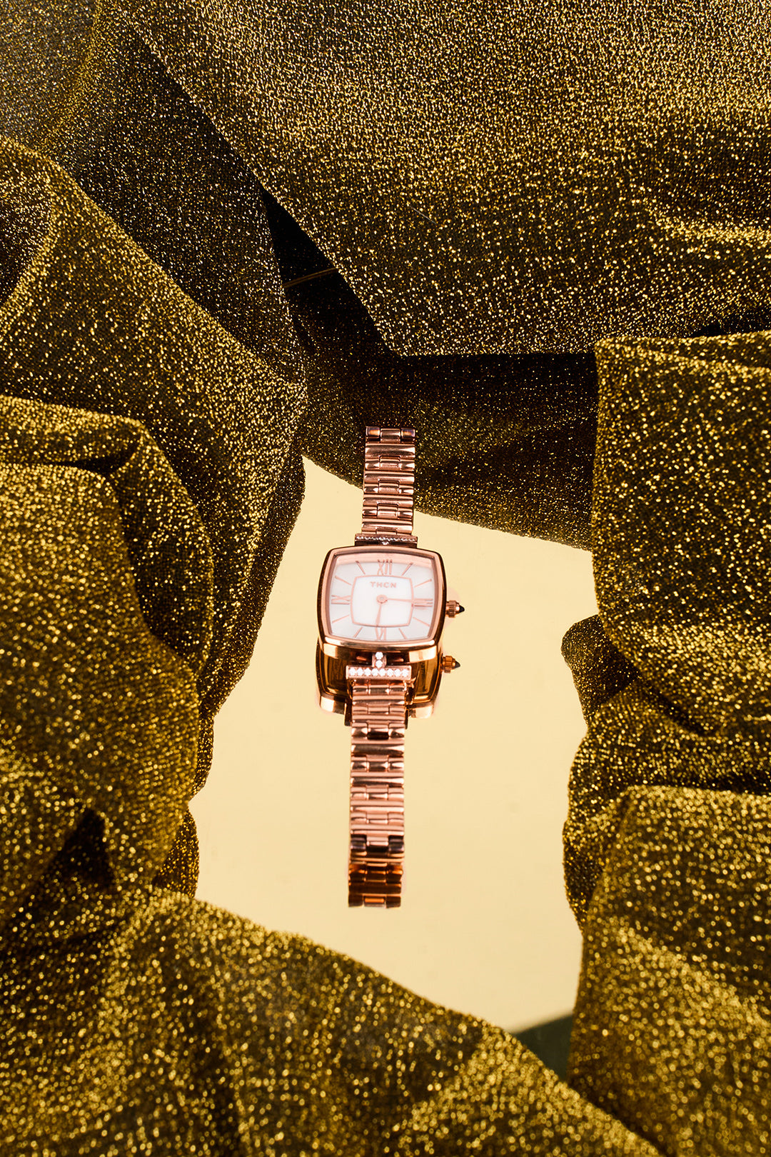 THCN T· II White Mother-of-Pearl Dial Bracelet Watch