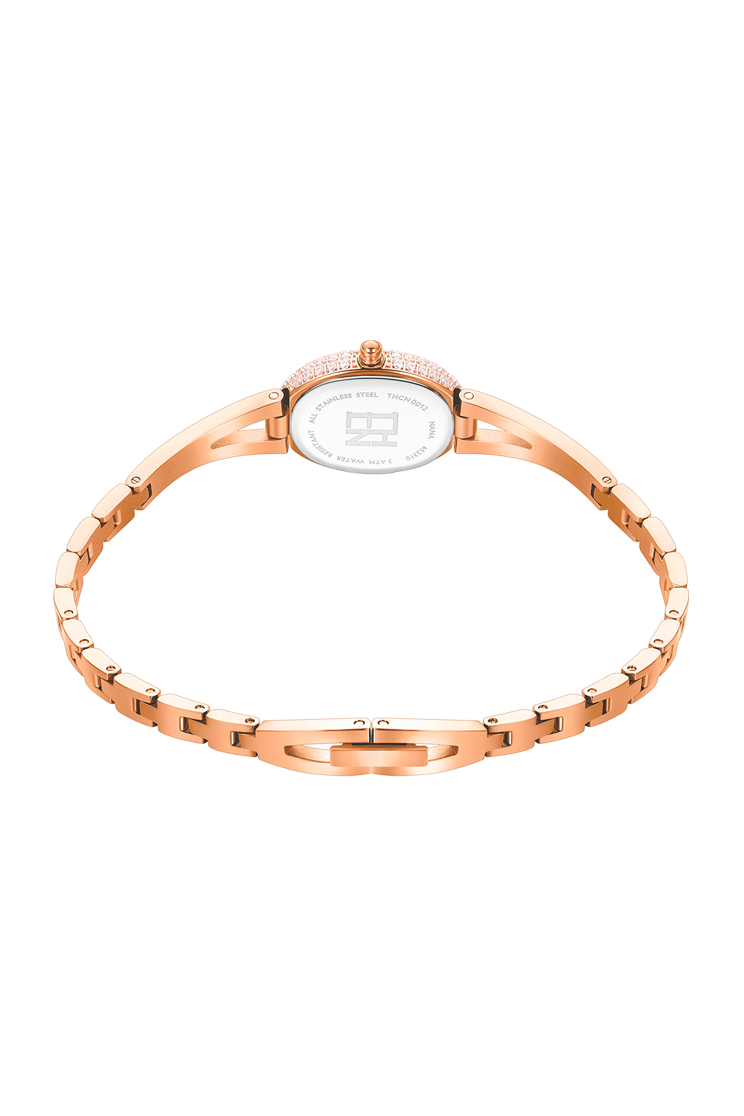 THCN N· I Mini Rose Gold Sunray Dial Jewelry Watch