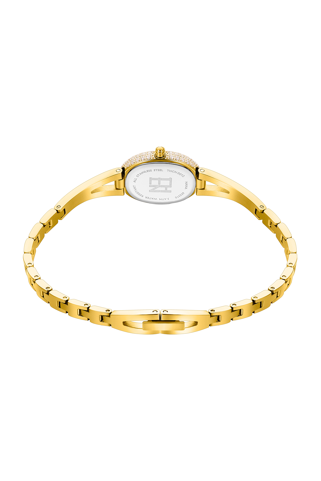 THCN N· I Mini Gold Sunray Dial Jewelry Watch