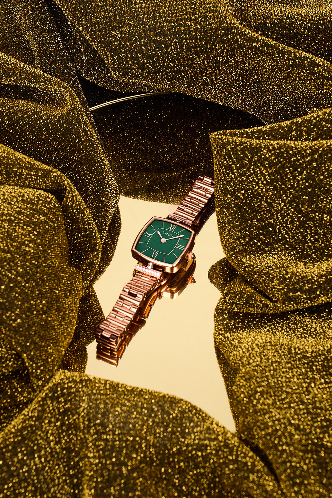 THCN T· II Green Mother-of-Pearl Dial Bracelet Watch