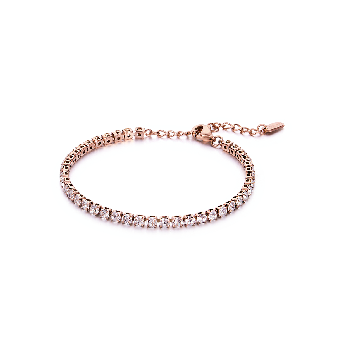 Zircon Bracelet (Rosegold Plated)